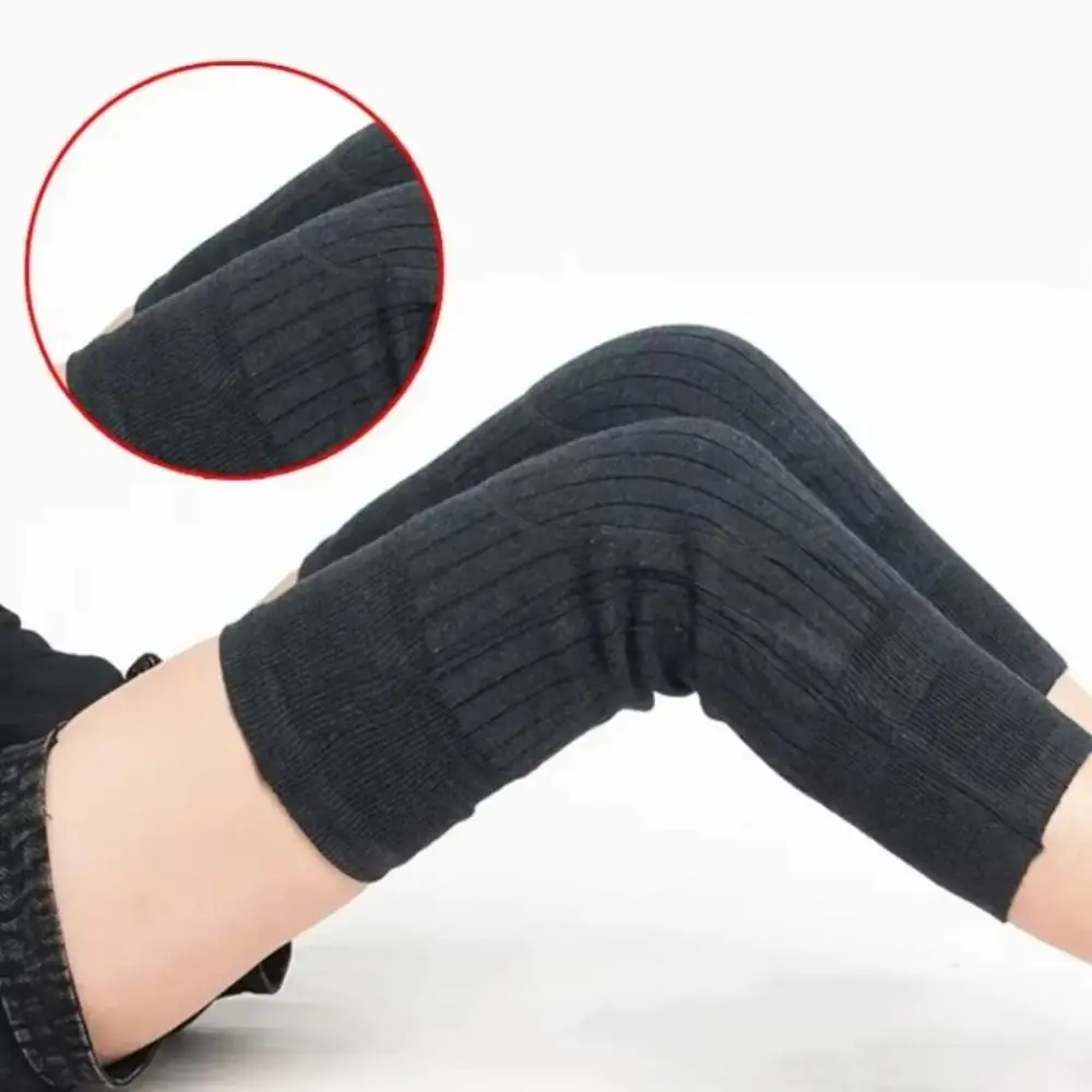 Universal Cold-proof Warm Knee Pads Windproof Soft Thermal Leg Warmers Elastic Comfortable Winter Knee Brace Sport Accessories