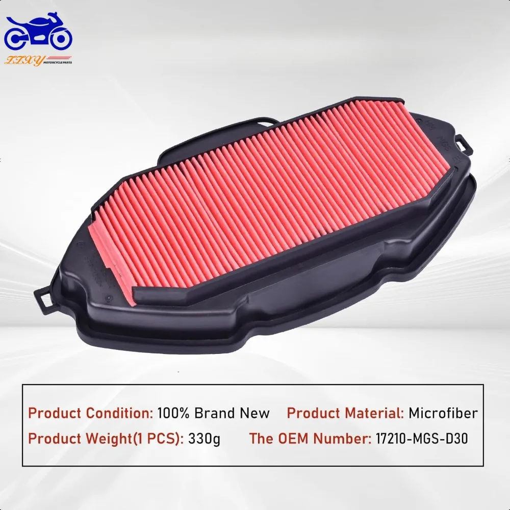 

17210-MGS-D30 Air Cleaner for Honda CTX 700 2014-2018 NC700 X 2012-2017 NC750X 2014-2020 Integra 750 NC750 D NC750 S 2014-2019