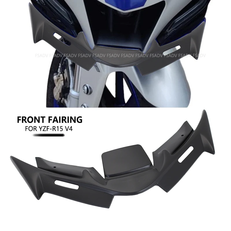 

For YAMAHA YZF-R15 Front Fairing Winglets Aerodynamic Wing Shell Cover Protection Guards Kit YZF R15 V4 R15M 2021 2022 2023