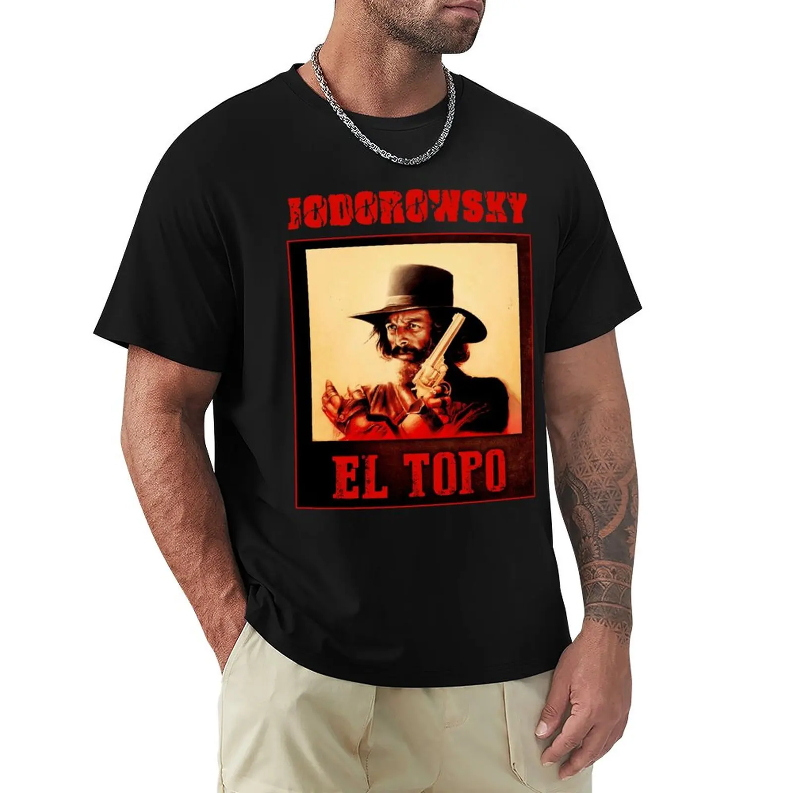 

El Topo (Alejandro Jodorowsky) T-Shirt boys animal print shirt T-shirt short t shirts men