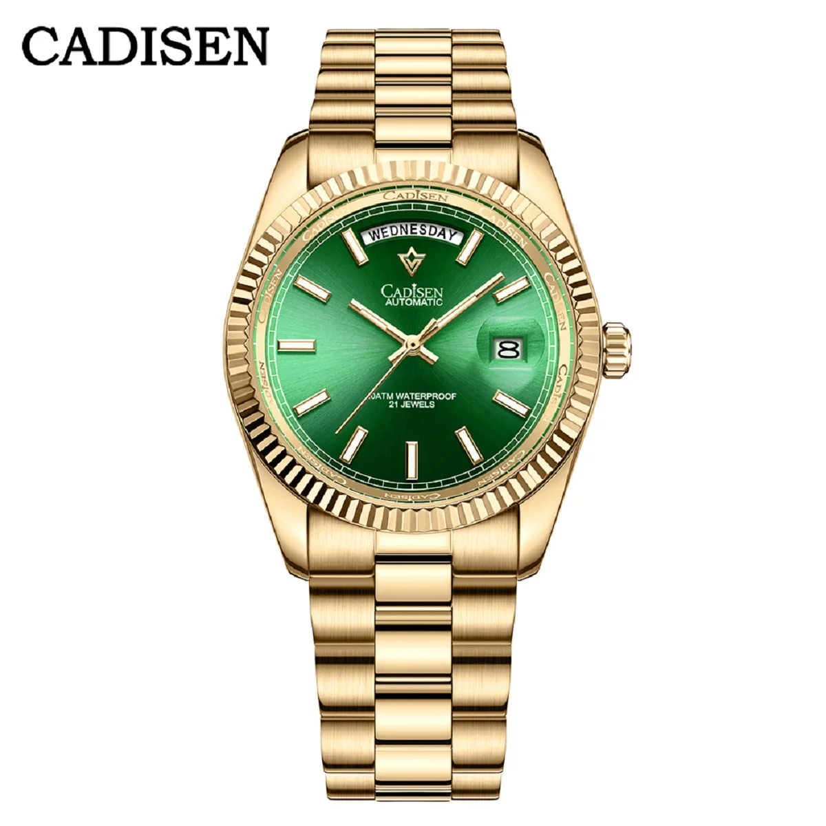 CADISEN DD40 Männer Uhren Luxus Automatische Uhr Männer AR Saphirglas Mechanische Armbanduhr Männer 10 Bar MIYOTA 8285 Movt 2023 Neue