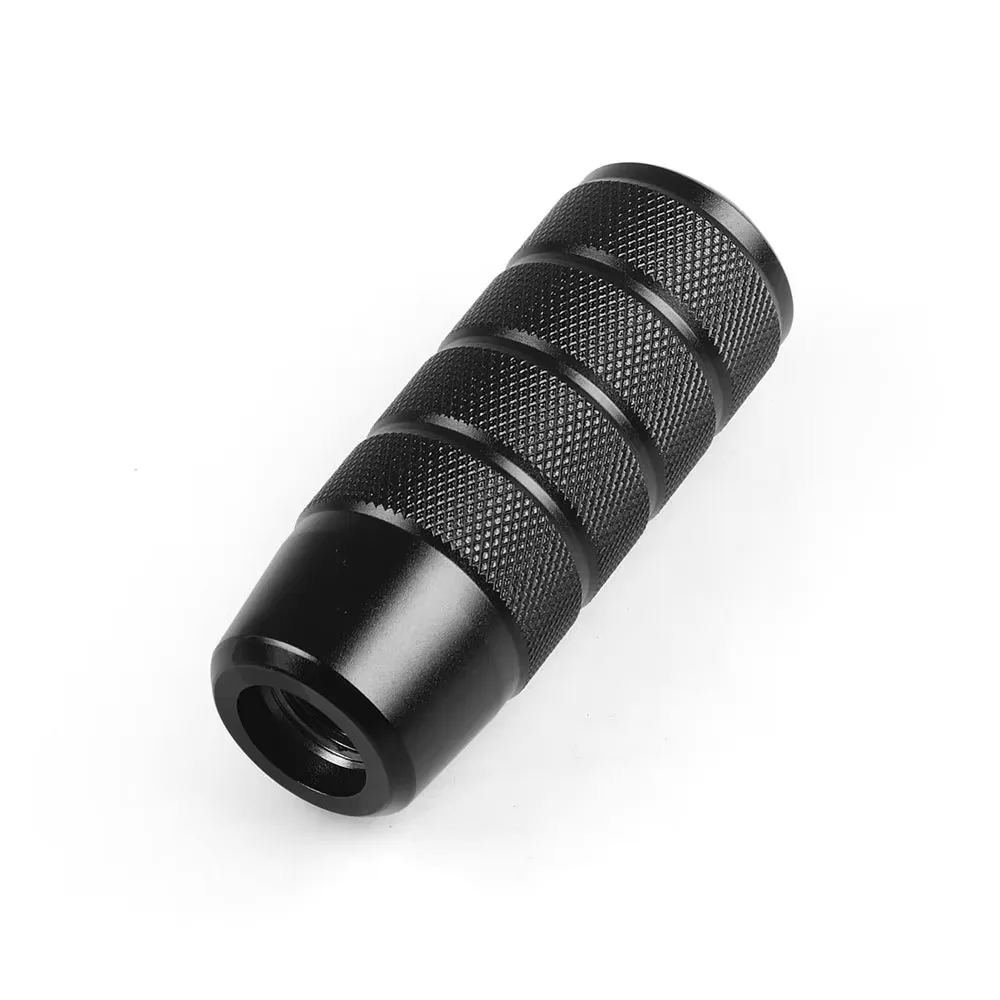 9,5 cm Universal rutschfeste Schaltgetriebe aus Aluminiumlegierung, gerändelter Schalthebelknopf, gebrannter blauer Schaltknauf – Detail 3