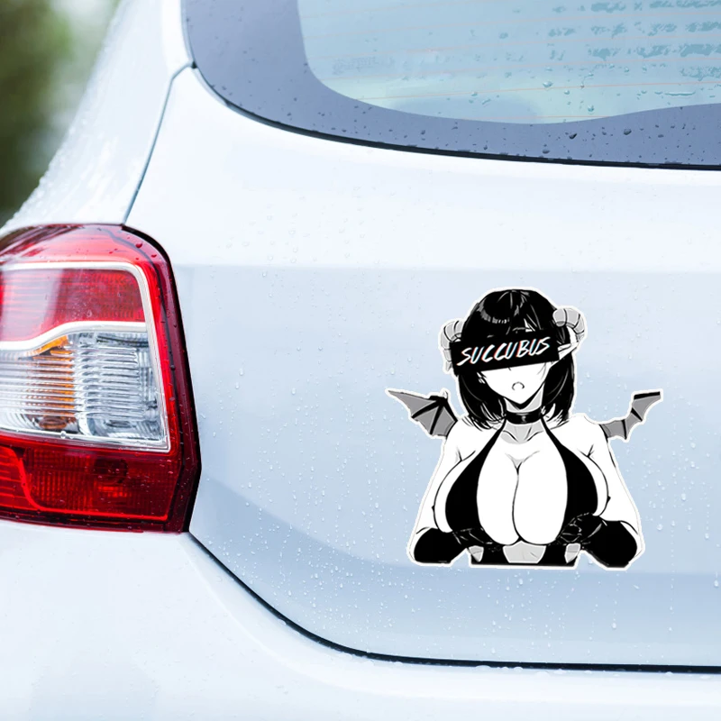 ملصق الشيطانة، ملصق سيارة للكمبيوتر المحمول، الزجاجة، الشاحنة، الهاتف، الدراجة النارية، النافذة، الجدار، الكوب