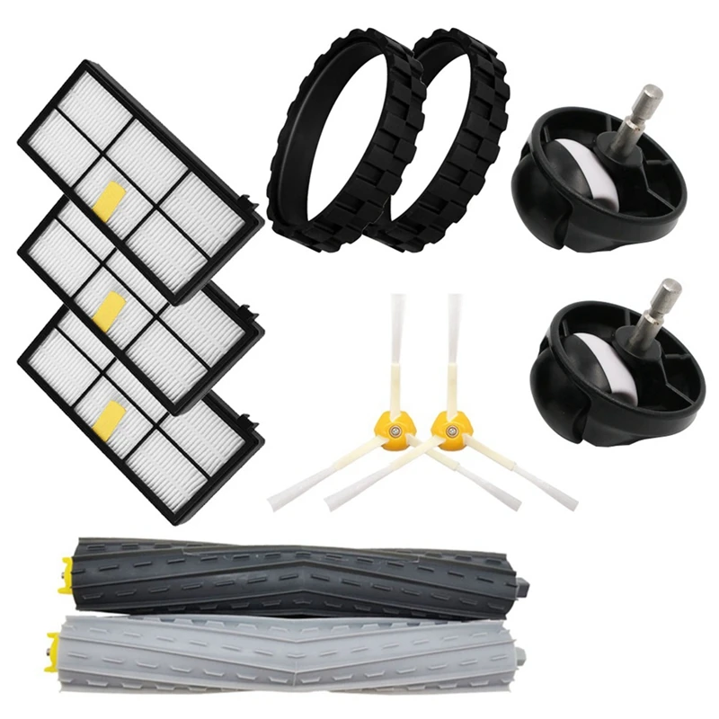 

Hot Sale-Suitable For Irobot Roomba Sweeping Robot Main Brush 800 900 Series Sweeping Machine Filter Side Brush Accessories