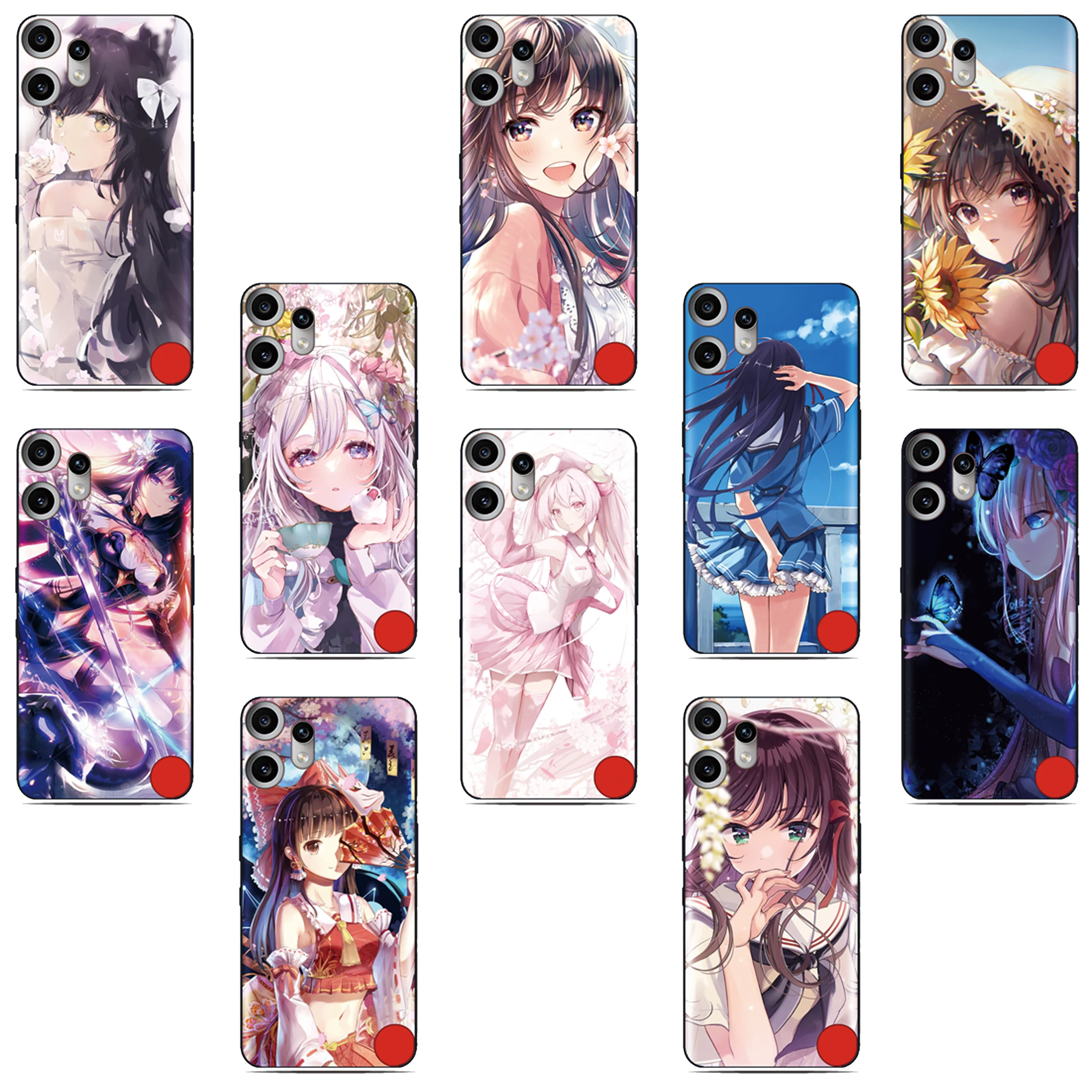 

Girl Anime Back Cover For UMIDIGI A15 A15C A9 C1 G2 G1 A11s A11 A13 Pro Max A3s F3 SE Bison X10 X10s X20 GT GT2 Phone Case