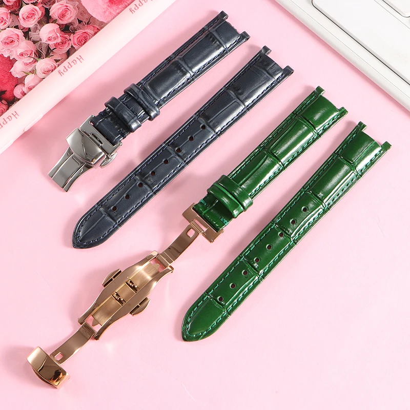 18*11 مللي متر 22*13mmNotched حزام من الجلد ل GC روسيني باشا دي كارتييه الرجال والنساء خاص حقق سوار لليد إكسسوارات
