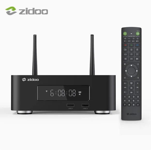 ZIDOO Z20 PRO 4K Media Player, RTD1619BPD 4G+32G, HDR10+ 4K HDR Android 11 TV, Support Ethernet WiFi, NAS, HDD