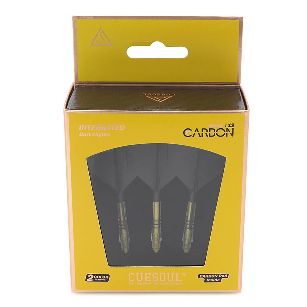 CUESOUL ROST T19 Carbon Integrated Dart Shaft and Flight Big Wing Shape-27mm