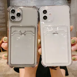 Card Slots Case For Samsung S26 Ultra S25 S24 S23 FE S22 Plus Edge A17 A07 A56 A36 A26 A55 A54 A53 5G A33 A13 A23 A34 A35 Cover