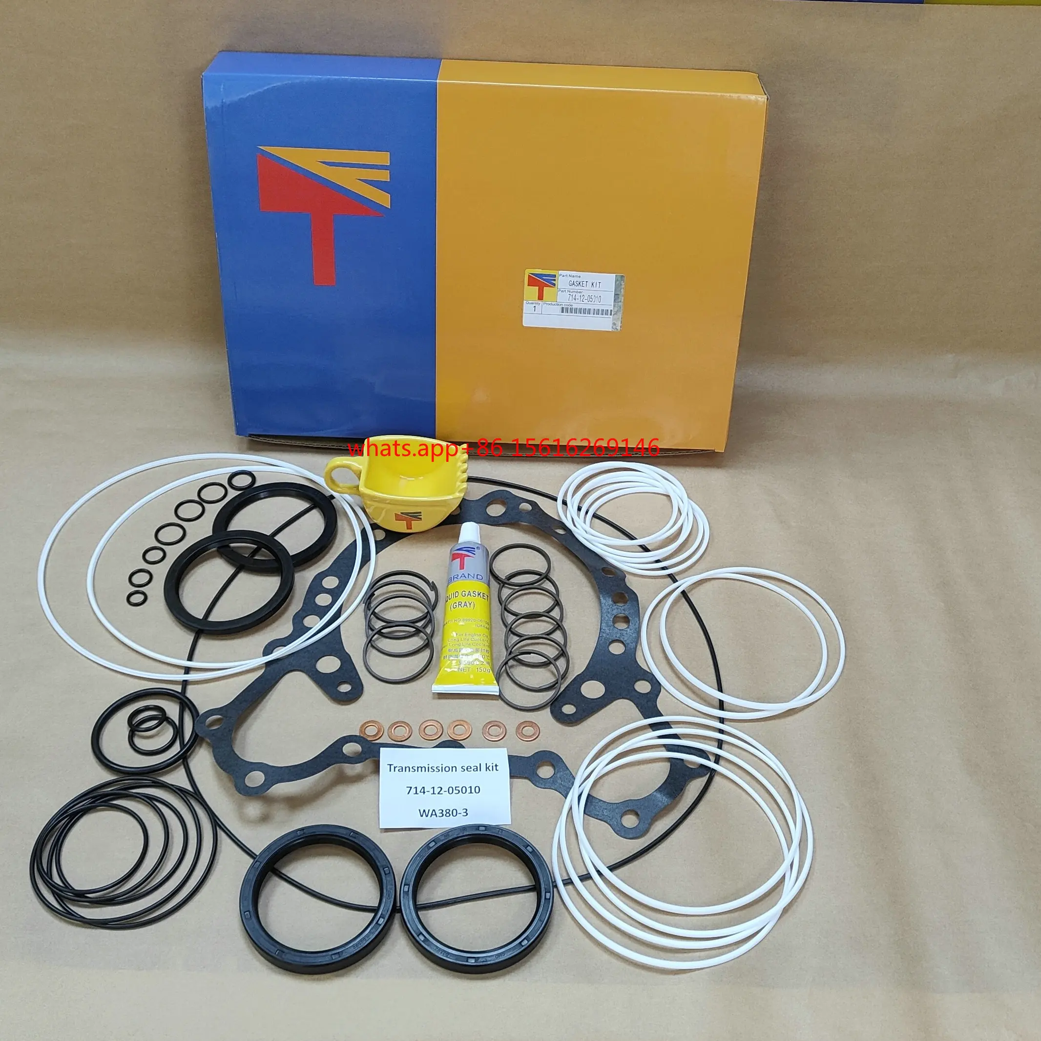 

Machinery Parts SERVICE KIT TRANSMISSION 17A-15-05211 for Bulldozer D155AX-6 High Quality 198-15-05610 198-15-05500