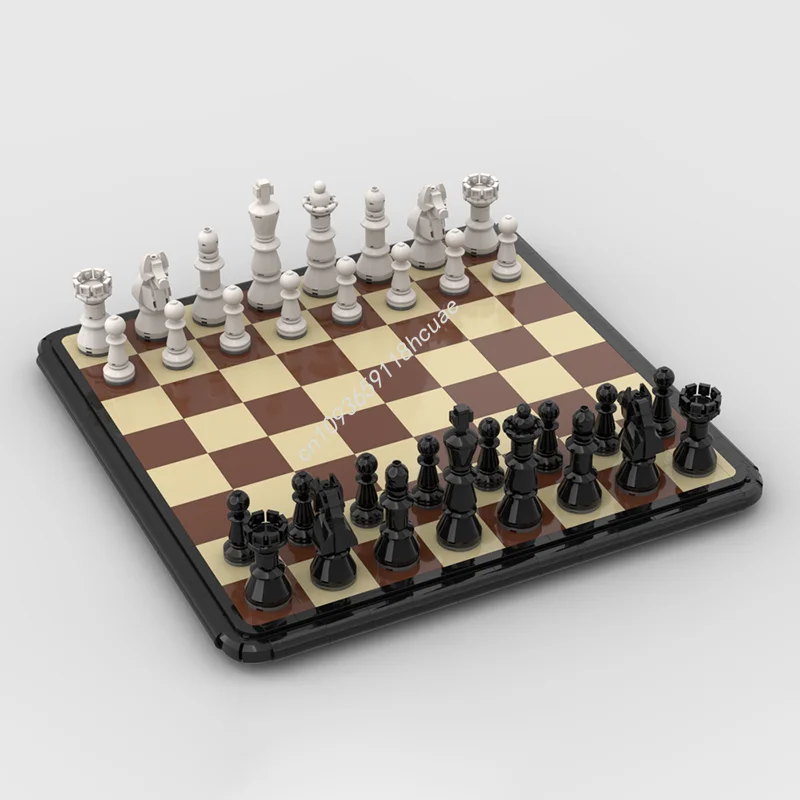 1787pcs MOC Games Big Chess Game Model Building Blocks Toys Christmas Gifts Construction DIY Creative Idea Education Brick