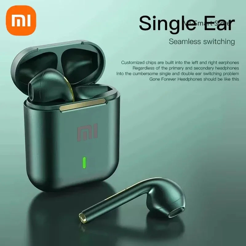 Xiaomi Original J18 TWS Bluetooth Headset Stereo True Wireless Headset Earbud in-ear Hands-free Headset for Mobile Phones