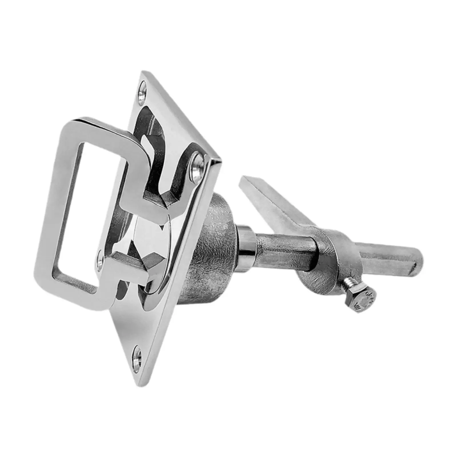 Boat Floor Lock Marine Locking Heavy Duty Stainless Steel Boat cam Floor Lock Hatch Boat Accessories for RV Marine Deck Cabin