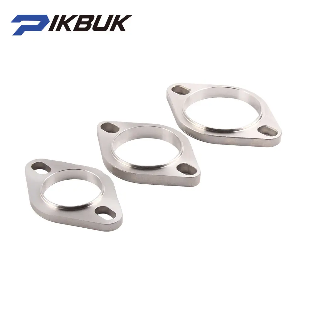 304 Stainless Accessories l 52mm 64mm 77mm Exhaust Muffler Flange Exhaust Pipe Connection Joint