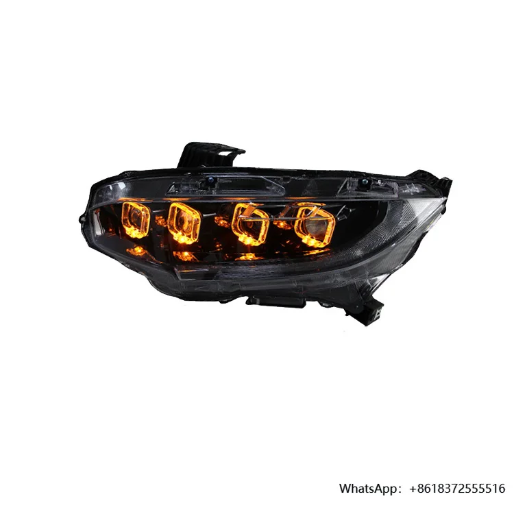 

DHigh Quality Front Lights Plug And Play LED Head Lamps Headlights For 10TH Bugatti Style 2016-2021