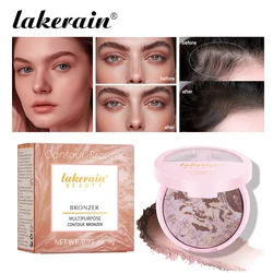 Matte Baked Powder Palette Color Correcting Powder Foundation Balance & Brighten Shimmer Contour Bronzer Glow Powder1Piece 9g