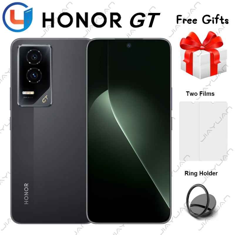 Novo original honor gt 5g telefone móvel 6.7 polegadas 120hz tela amoled snapdragon 8 gen 3 câmera 50mp gsm smartphone