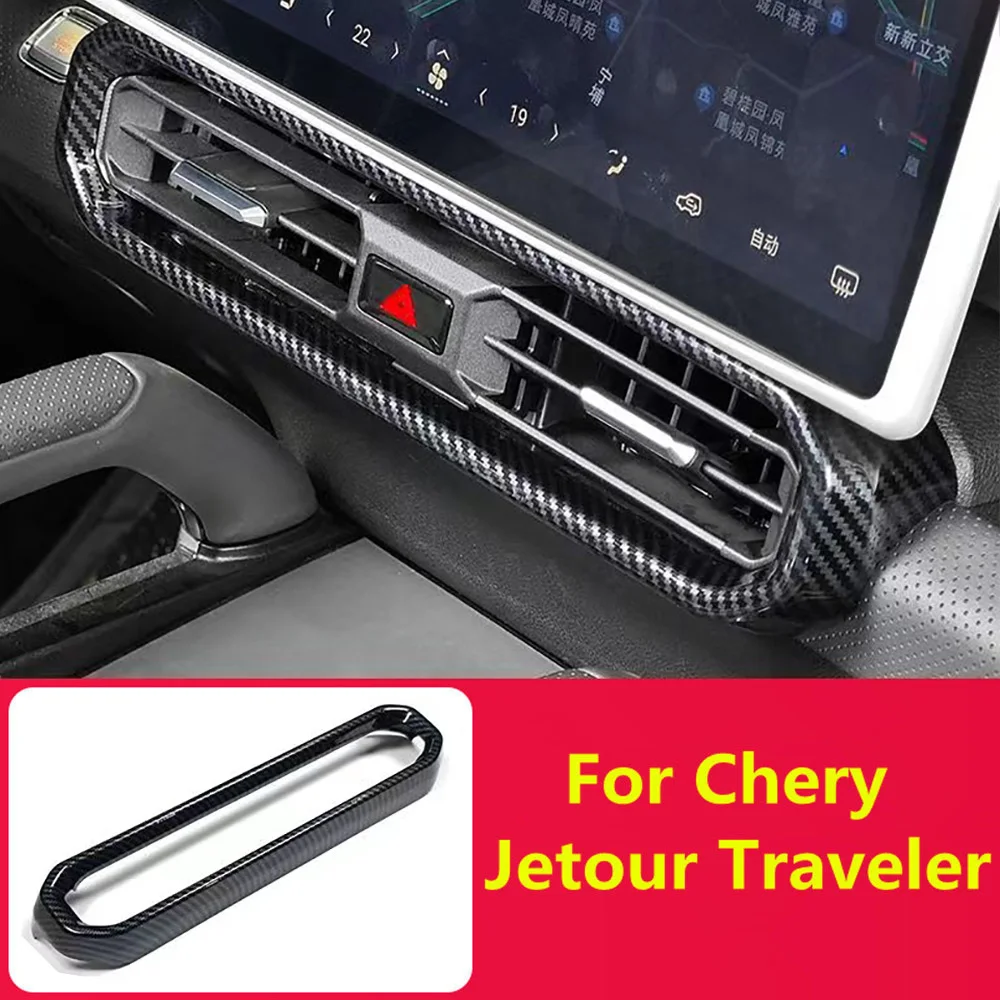 

Для Chery Jetour Traveler T2 декоративные рамки обе стороны вентиляционные отверстия кондиционер вентиляционные отверстия аксессуары для модификации интерьера