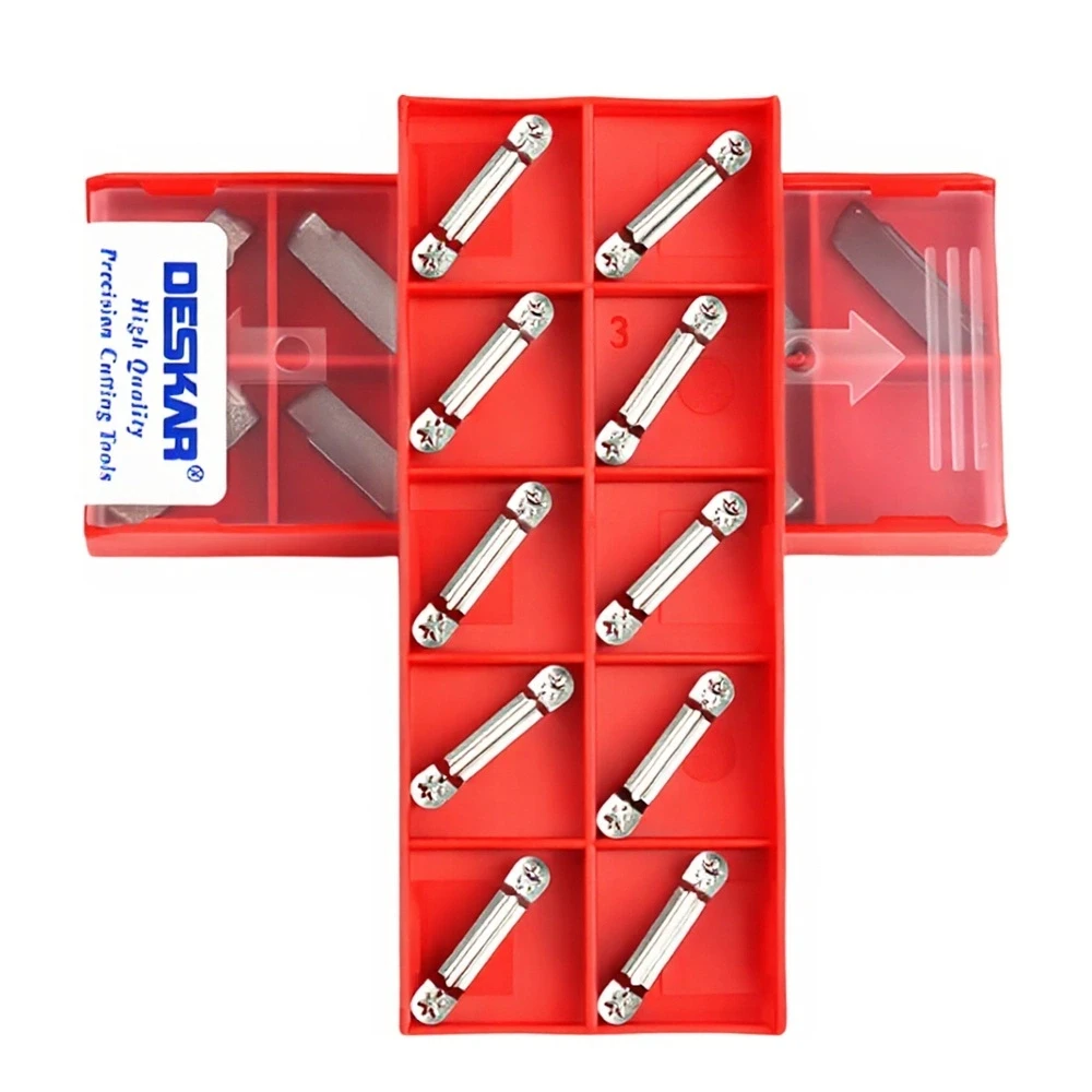 DESKAR كربيد الألومنيوم إدراج MGMNMRMN ، MGGN 150-G 200-G ، 250-G ، 300-M ، 400-M ، 500-M K10 أدوات القطع مخرطة CNC لـ MGEHR/L