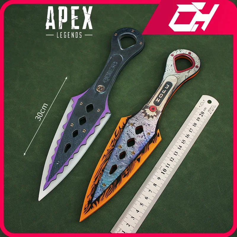 Apex Legends Weapons Wraith Heirloom Kunai 30cm Game Periphery Swords Acrylic Katana Samurai Weapon Model Gifts Toys for Boys