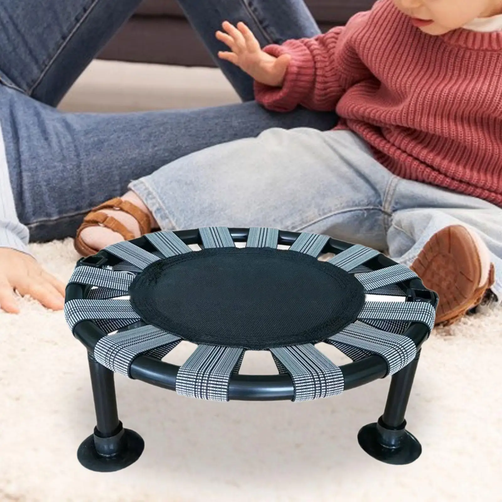 

Kids Trampoline Compact Quiet Sturdy Folding Mini Trampoline for Children