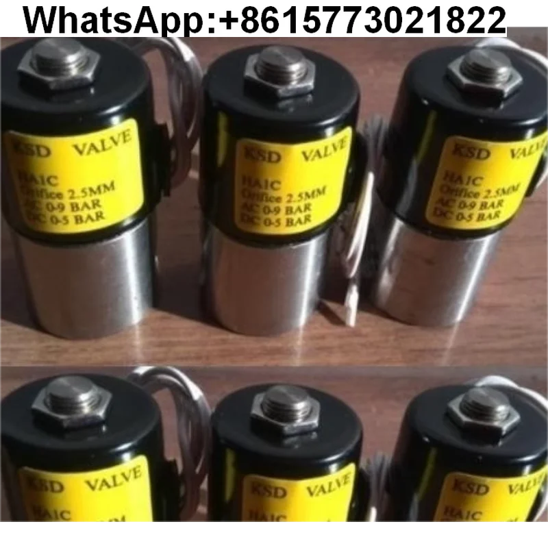 

Taiwan KSD solenoid valve HA1C stainless steel mini solenoid valve, micro solenoid valve (1PCS)