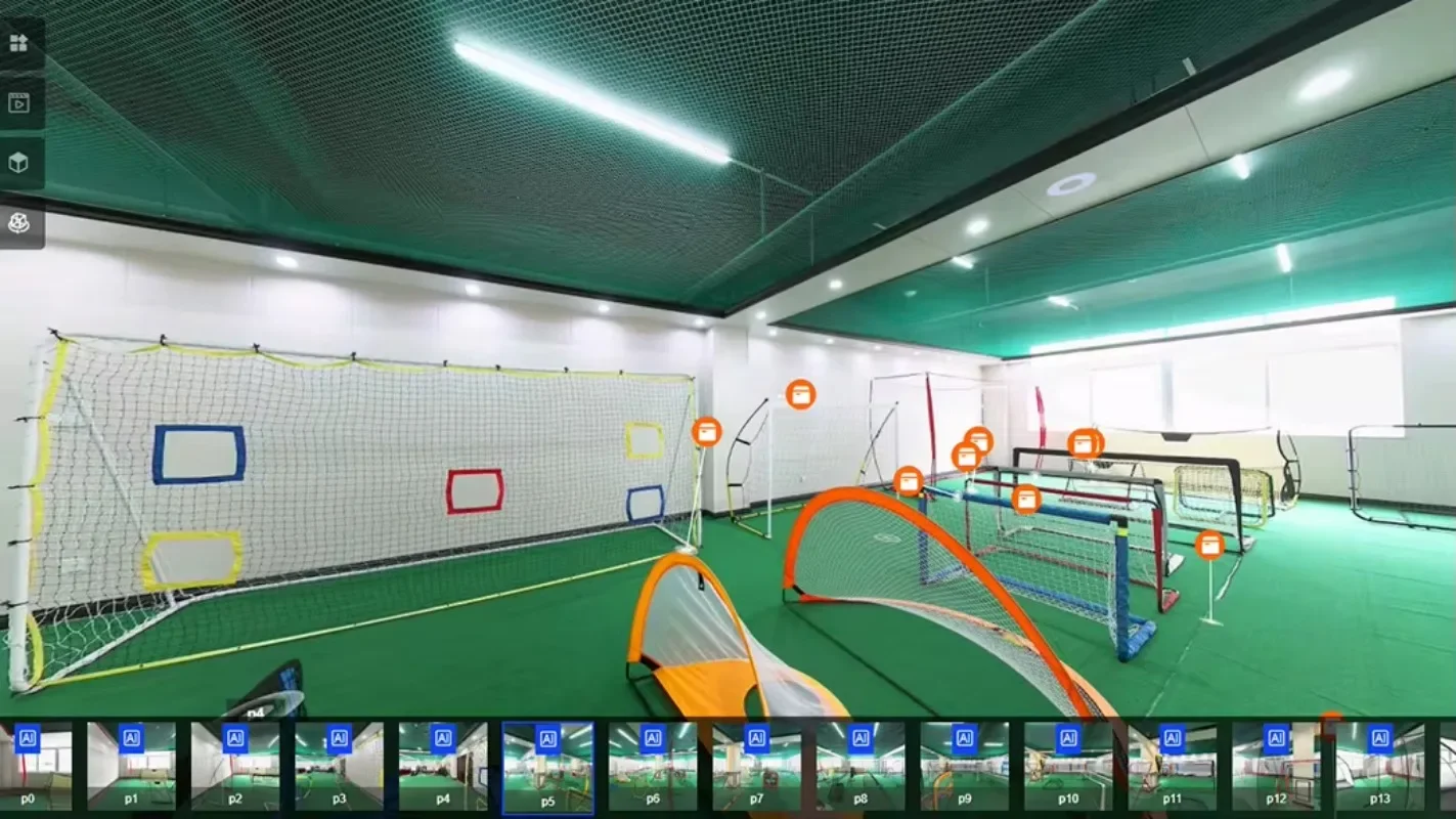 Multisport-Basketball-Baseball-Fußballtraining Rebounder-Netz Fußball Oal Hittin Übungsnetz