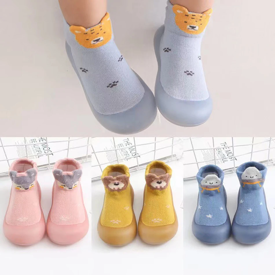 Cozy and Safe Baby Floor Socks Soft-Soled Newborn Shoes Non-Slip Indoor Socks Baby First Walkers Shoes Baby Shoes