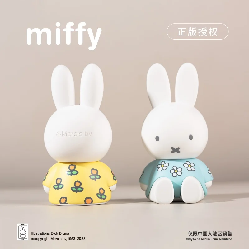 Miffy Original Telefon Ständer Stretching Halterung Serie Kawaii Desktop Dekoration Anime Peripherie Figur Puppe Spielzeug Geschenk