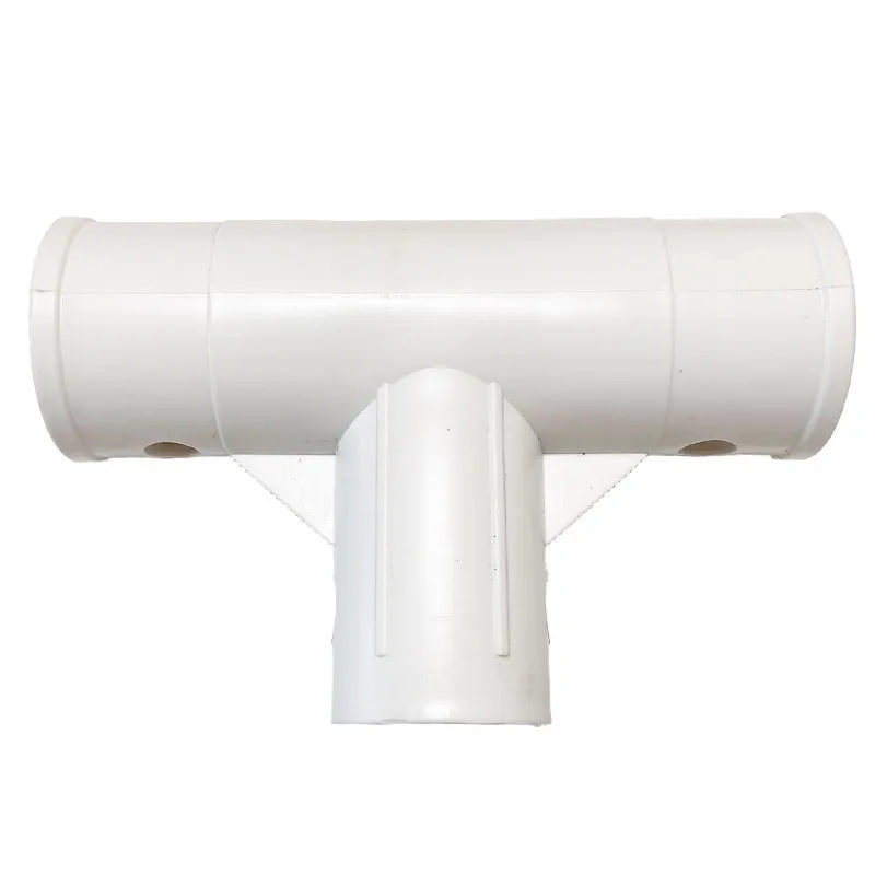 Large 3-Way Pool Adapter For Intex 40mm Systems, PP T-Joint Connector For Frame Pump Circulation, Pools Connector
