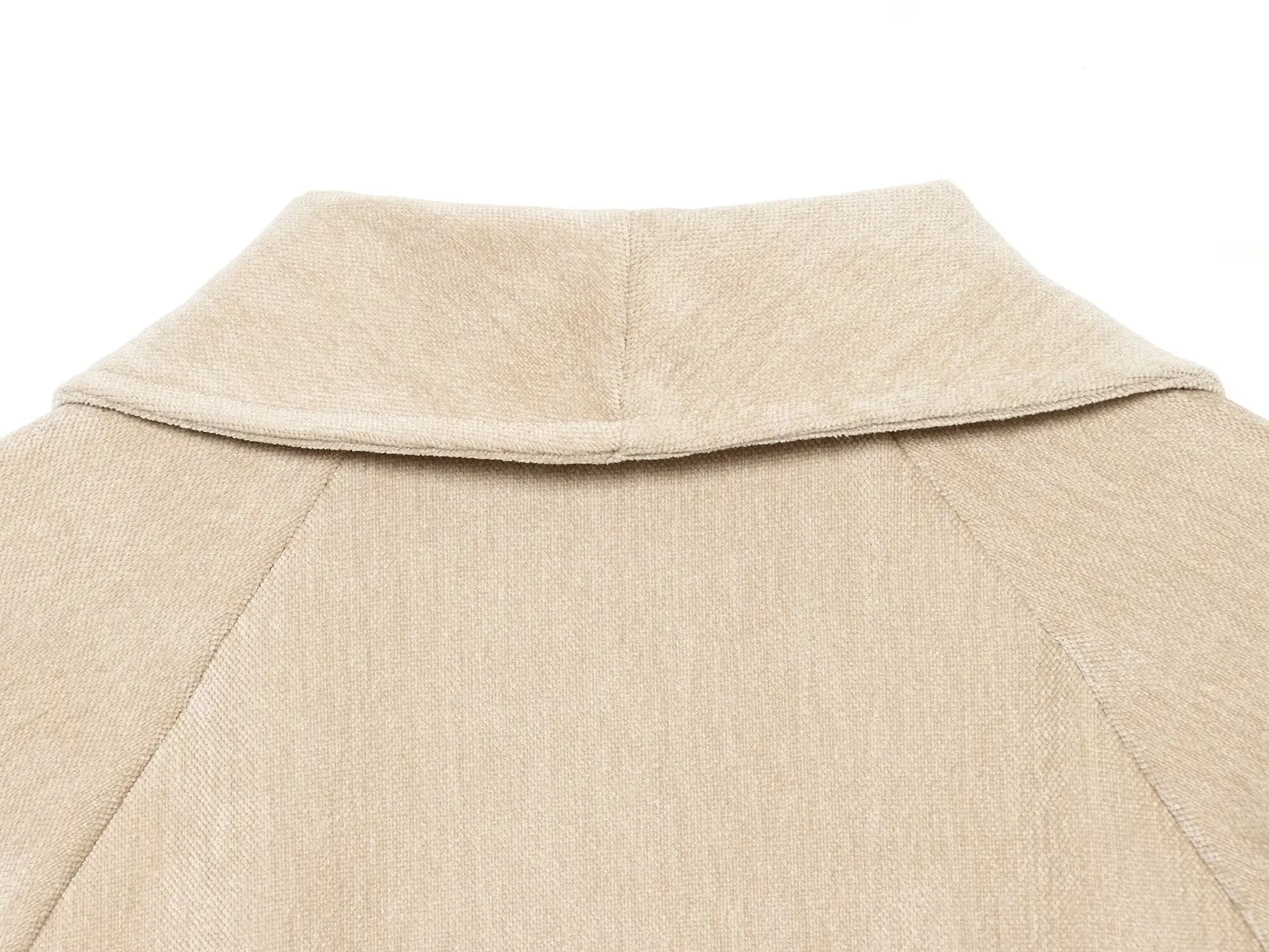 TFMLN Damen Freizeitjacken, zweireihig, langärmelig, schlichter Business-Anzug, eleganter Retro-Kurzmantel für Damen – Detail 16