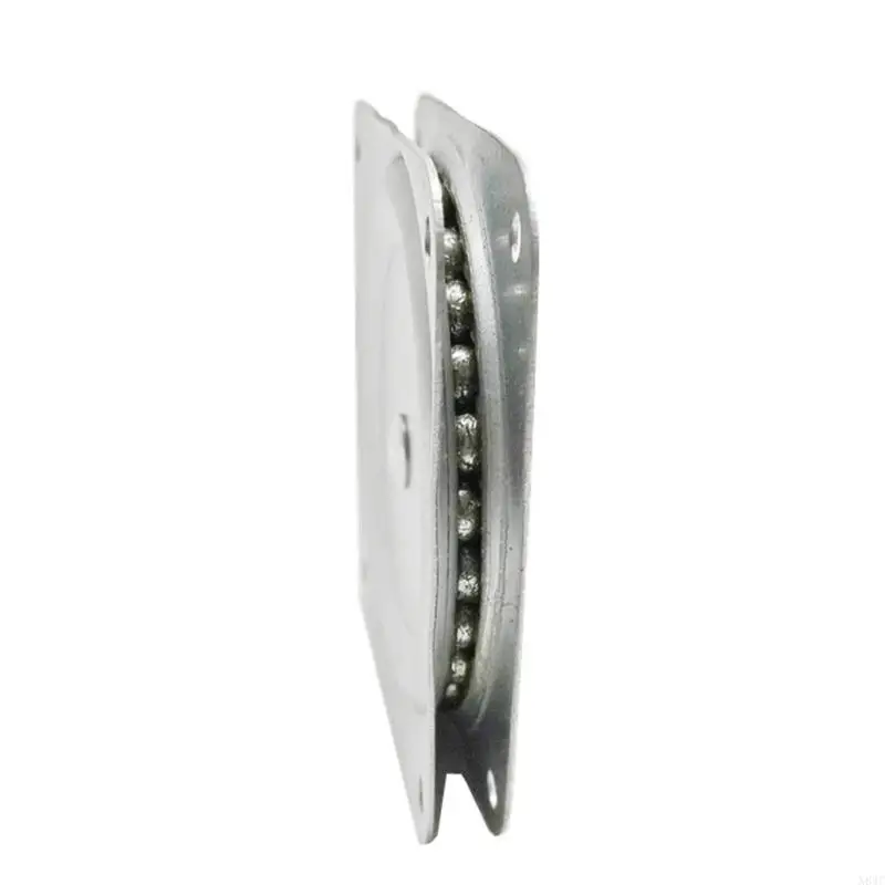 N84C Rotating Bearing Plate Zinc Plated Steel Base for Turntable Serving Trays