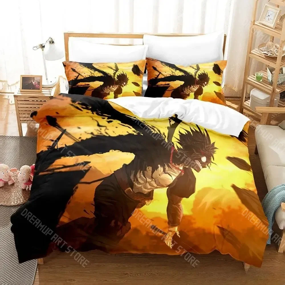 

3D Print Anime Black Clover Bedding Set Single Twin Full Queen King Size Bed Set Adult Kid Bedroom Duvet cover Sets Home Textile