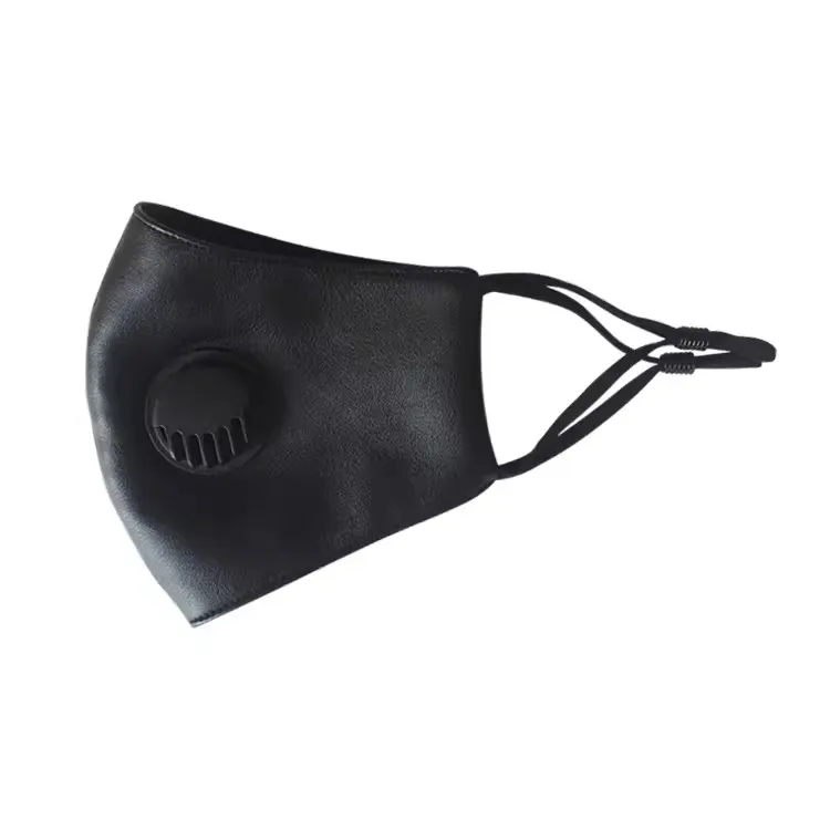 

Men Women's windproof waterproof mask lady's breathable PU leather mouth-muffle R950