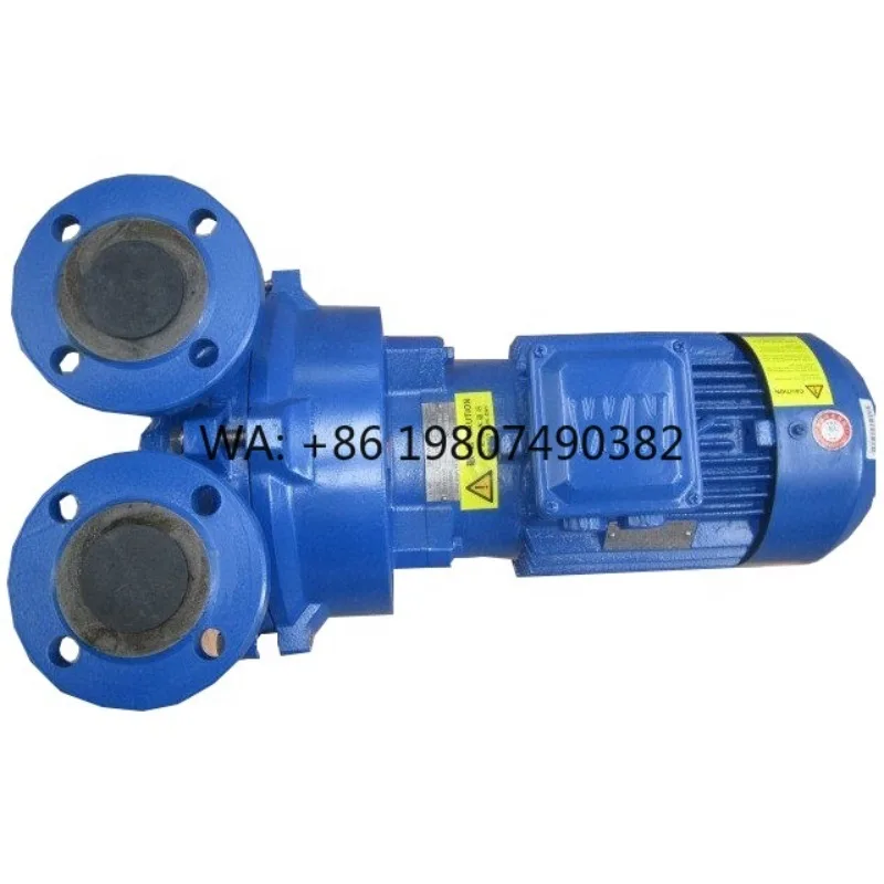 11KW Single Stage Water Ring Vacuum Pump, 400m3/h High Flow Industrial Unit for PVC Extruder Equipment