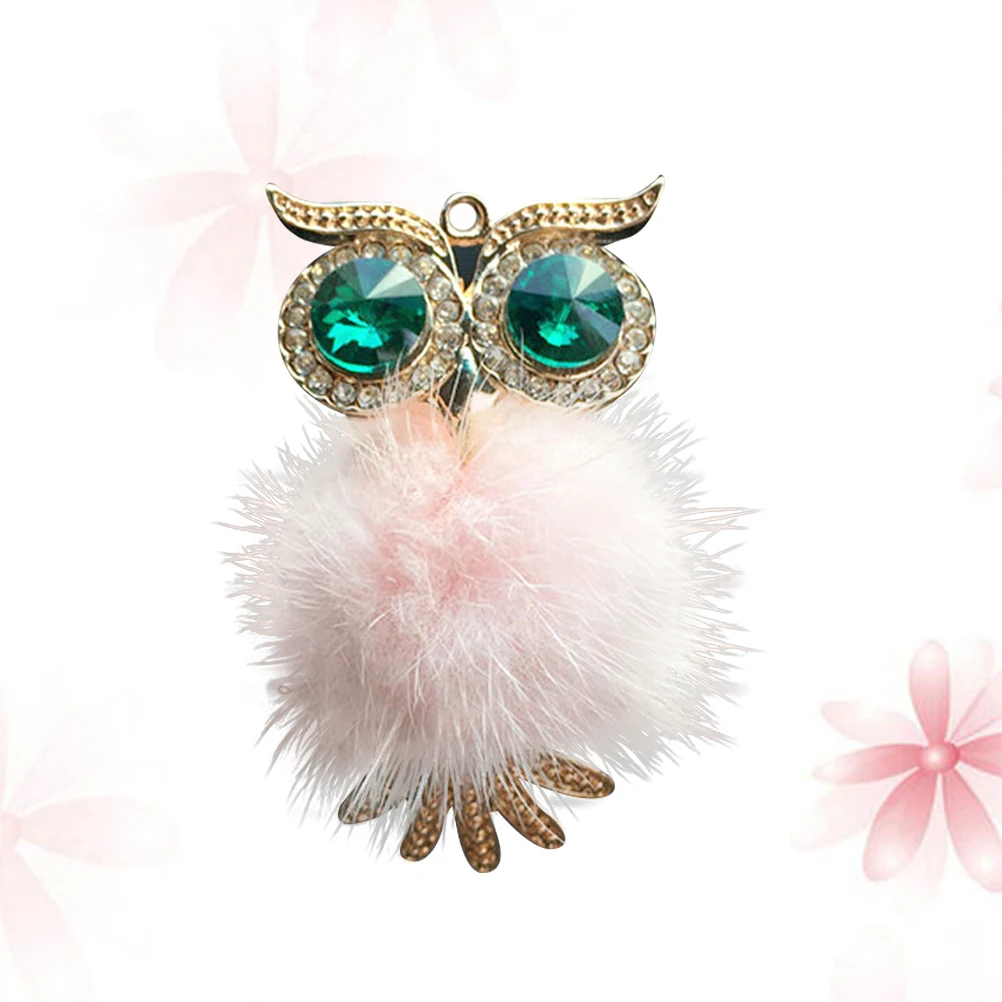 

Rhinestone Owl Car Perfume Clip Mini Aromatherapy Diffuser Vent Auto Oil Decorative High Temp Resistant For