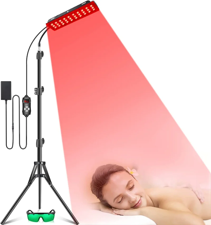Verstellbarer Ständer, Infrarot-Lichtgerät, 660 nm und 850 nm Infrarotlicht zur Linderung von