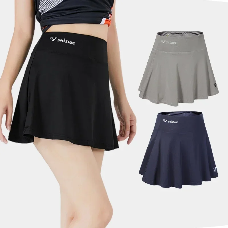 Tennis Short Skirt Casual Sport Running Shorts Skirts Summer Breathable Yoga Fitness Short Skirt Women Sports Golf Pleated Skirt