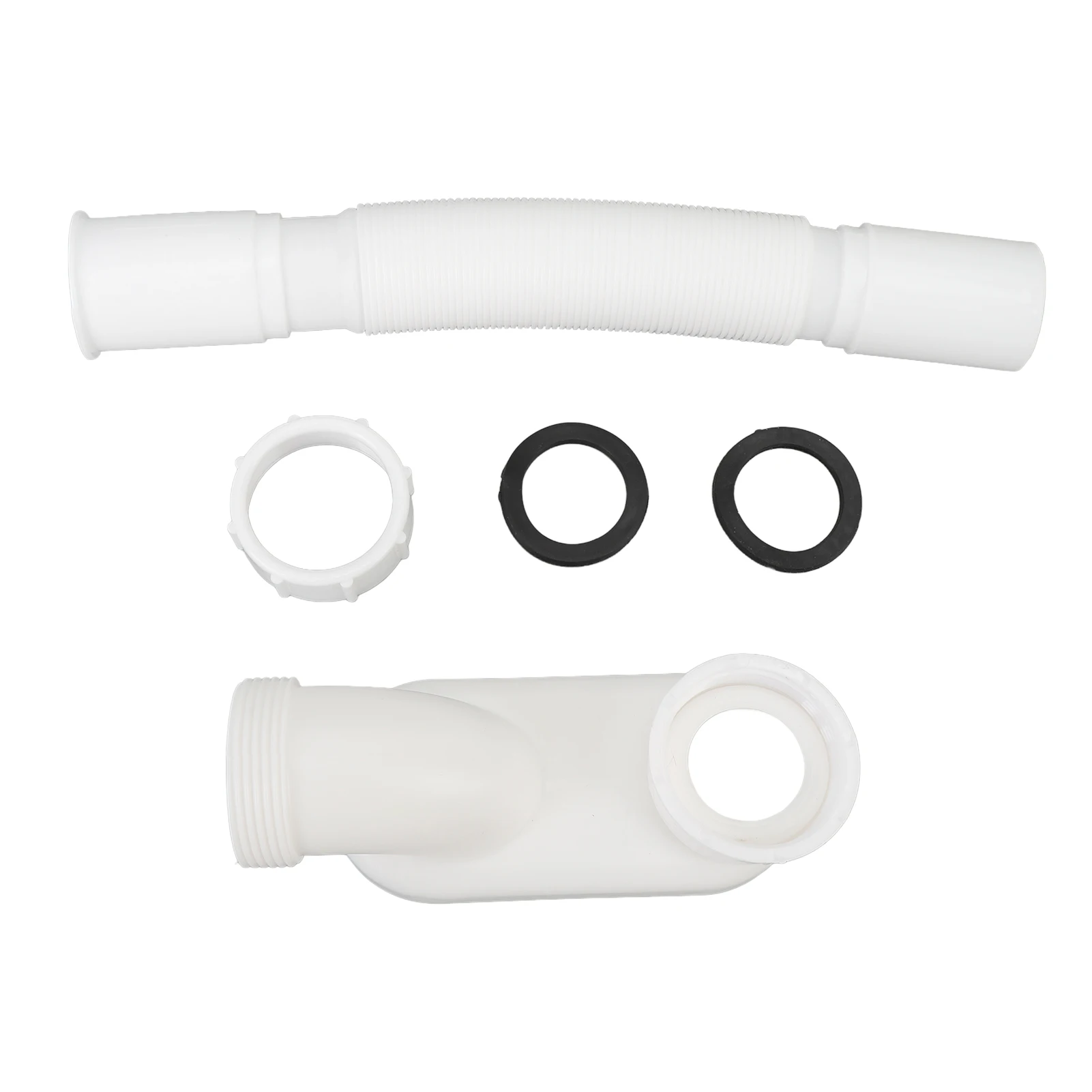 

Комплект для слива ванной: труба для ванны, душевая труба, ПВХ, 1 1/2 дюйма, P-образная, расширяемая, с защитой от запаха, для раковин и умывальников