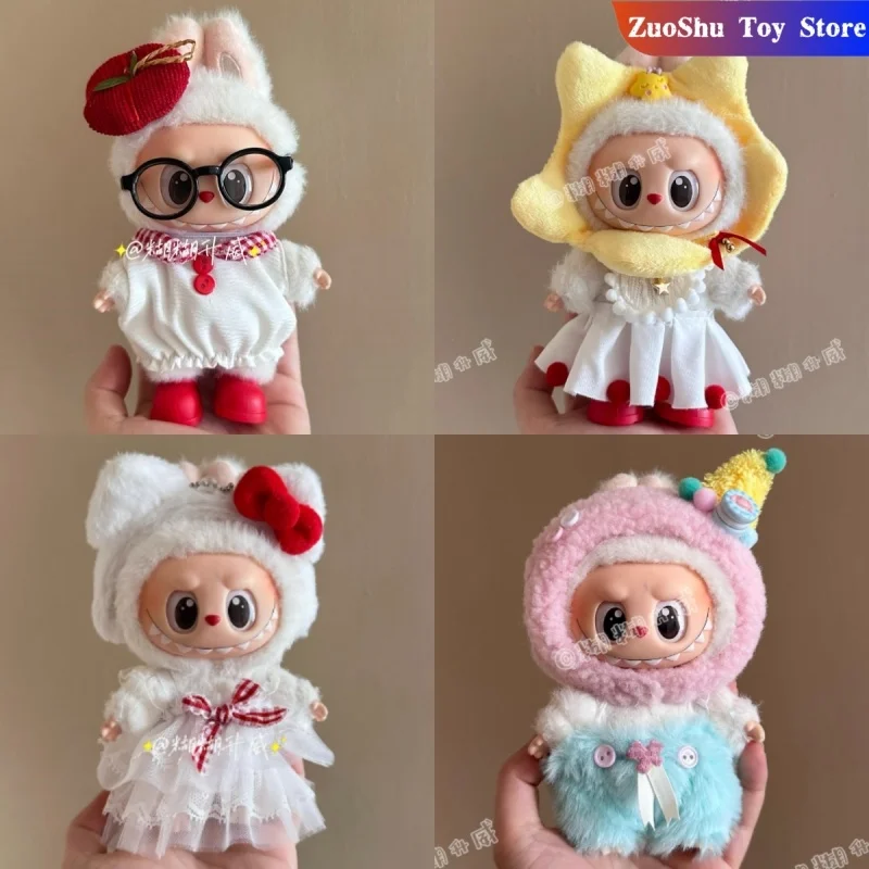 

Labubu Doll Clothes 15/17cm Labubu Clothes V1V2V3 Fruit Party Style Suit Clothes Children'S Clothes Diy Doll Accessories No Doll