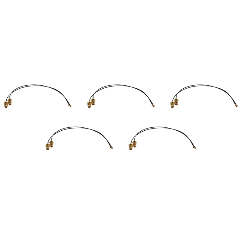 AA49 10 Pz. Antenne WLAN Pigtail HIROSE U.Fl SMA Box Cavo adattatore RSMA 20 cm