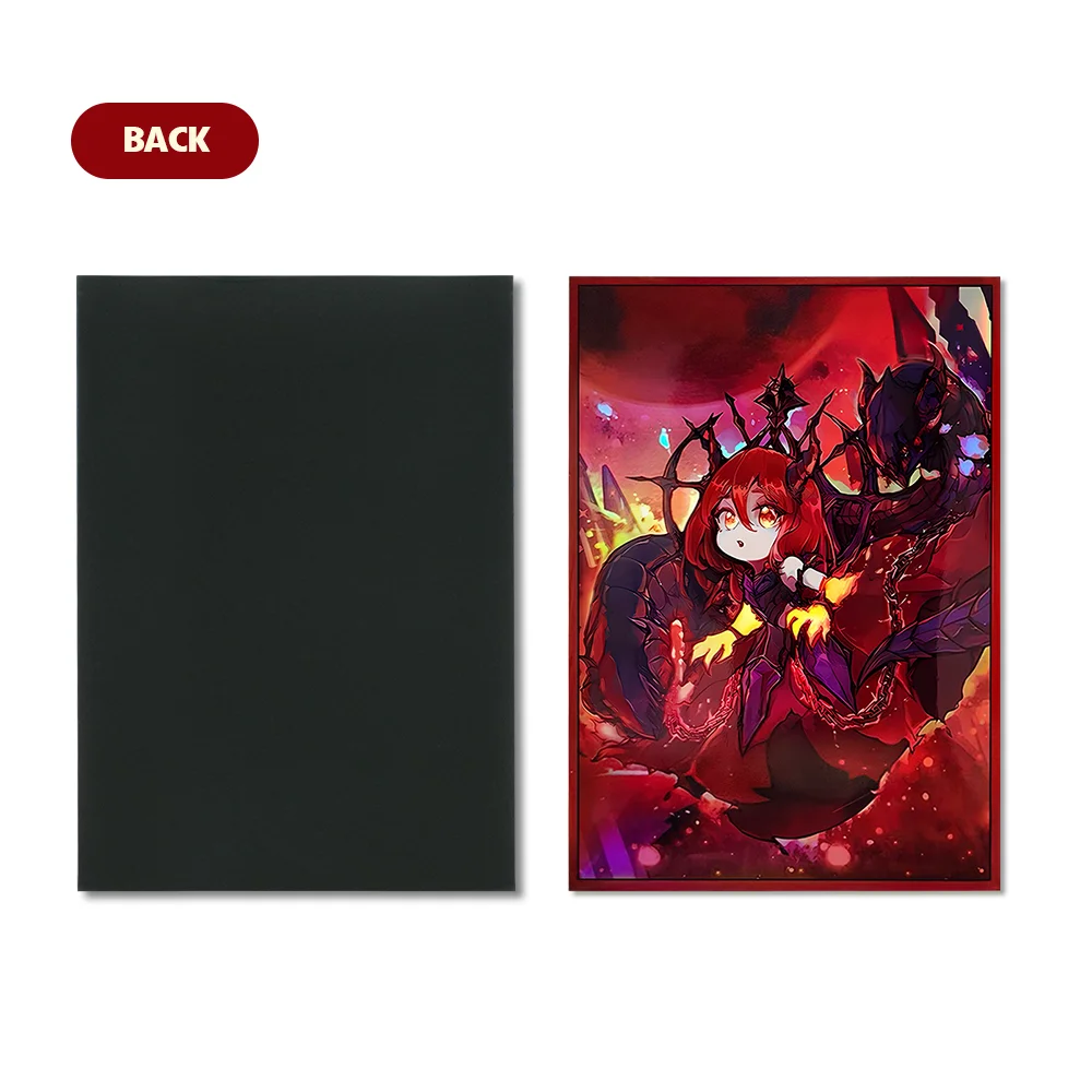 50 PCS 63X90mm Practical Art Anime Card Sleeves for YGO Top Loading Board Game Card Holder Game Trading Card Protector