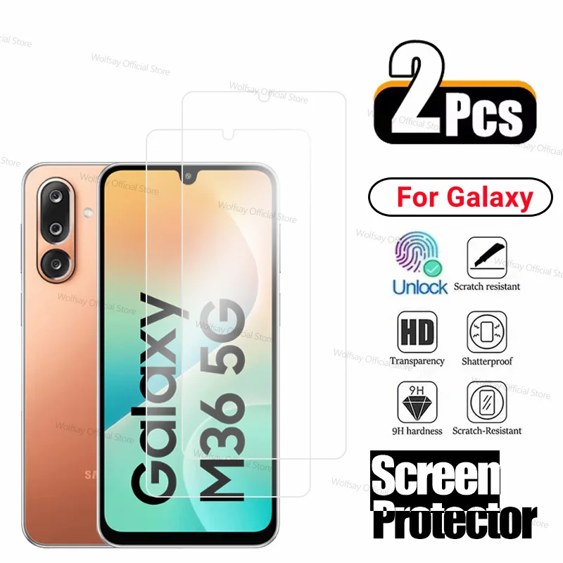 2PCS Tempered Glass… - image