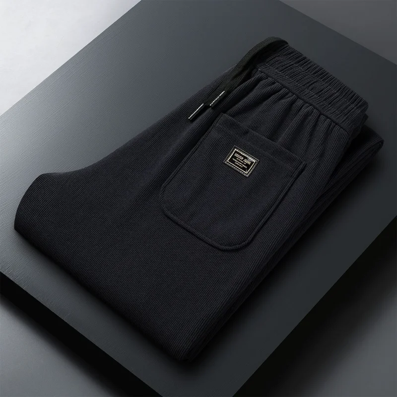 

Мужские повседневные брюки на флисовой подкладке, большие размеры, износостойкие, теплые, прямого кроя, длинные, удобные для повседневной носки