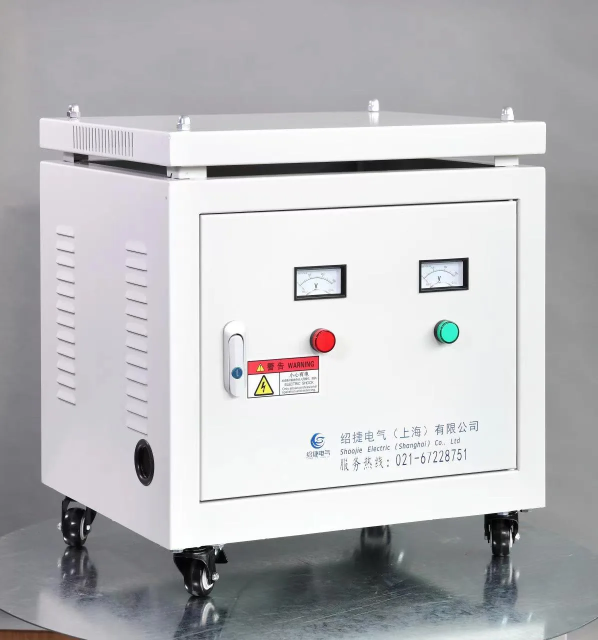 5 kva 480 to 380v Three-phase safety isolation transformer with shell