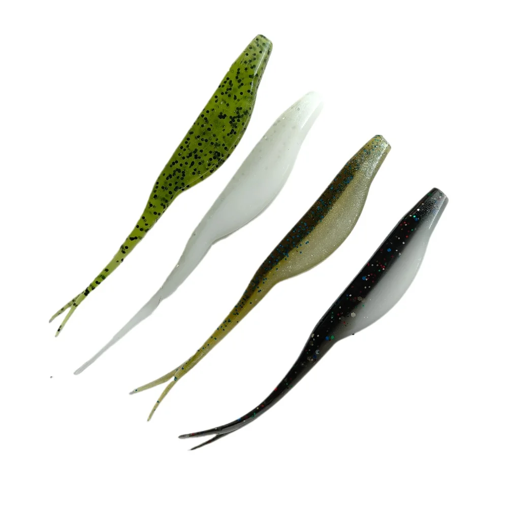 SWOLFY Super Fluke señuelos blandos para lubina y lucio - imagen 3