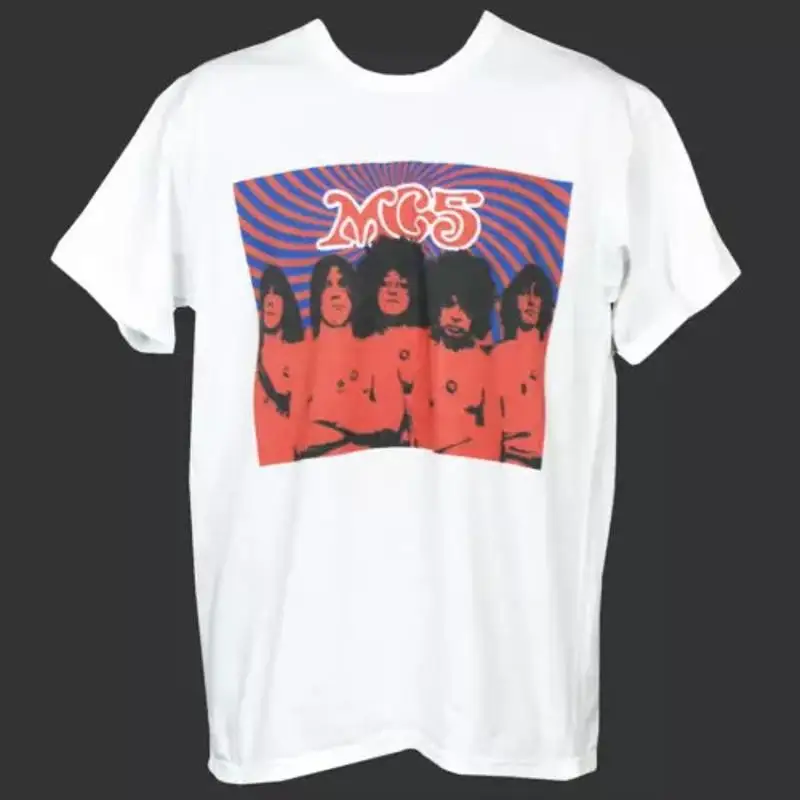 تي شيرت Mc5 Metal Punk Rock Dennis Thompson مقاس كامل S 4Xl Webp #1