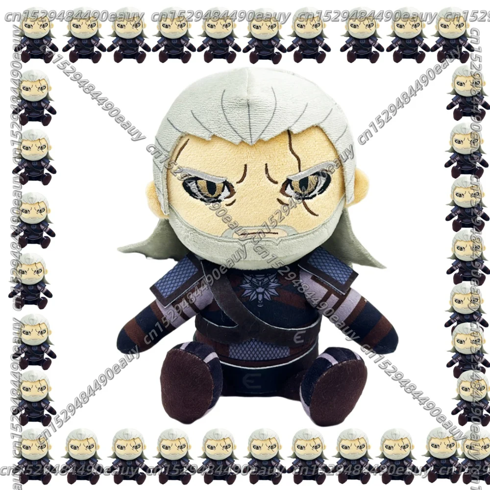 

Geralt The Witcher 3, плюшевые куклы Wild Hunt, хлопковая кукла, аниме, периферийные устройства, мягкая кукла, милая игрушка для украшения комнаты, подарки на Хэллоуин для детей