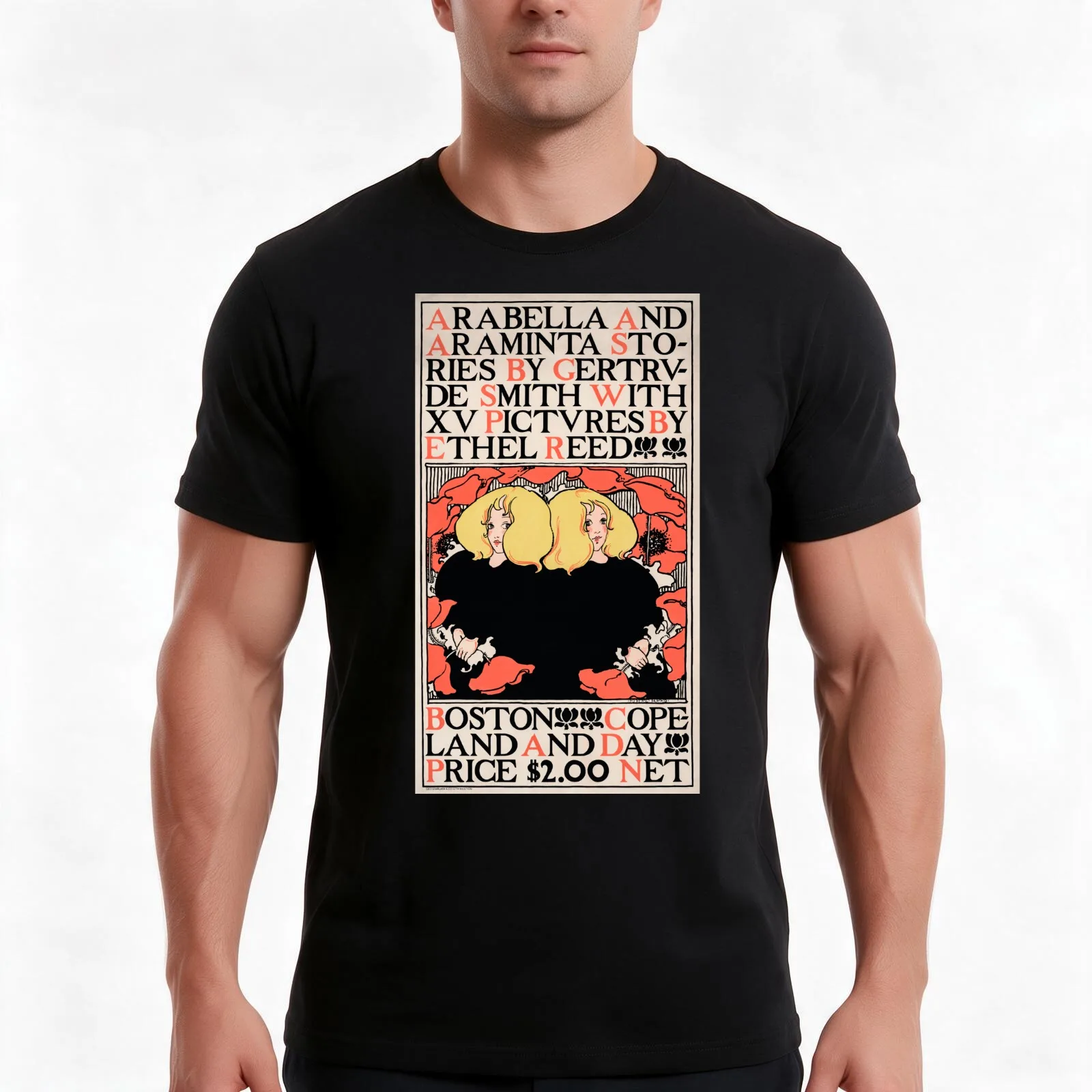 Arabella and Araminta Stories By ethel reed T-Shirt Summer Casual Cotton Tee Oversized Streetwear Tops Vintage Graphic Print