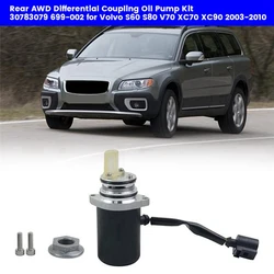 Car Rear AWD Differential Oil Pump Kit 30783079 699-002 For Volvo S60 S80 V70 XC70 XC90 2003-2010 Coupling Oil Pump Accessories